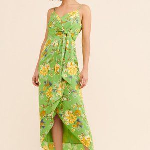 4SI3NNA the Label Elsie Loves Carl Midi Dress - Worn - Size L Large